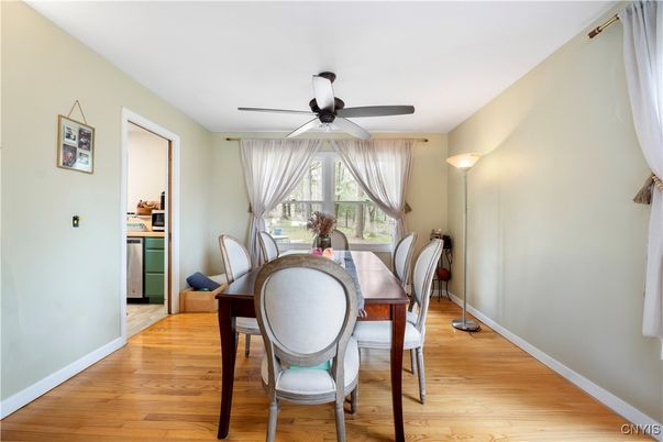 Dining room, Interior, Wood Texture Flooring