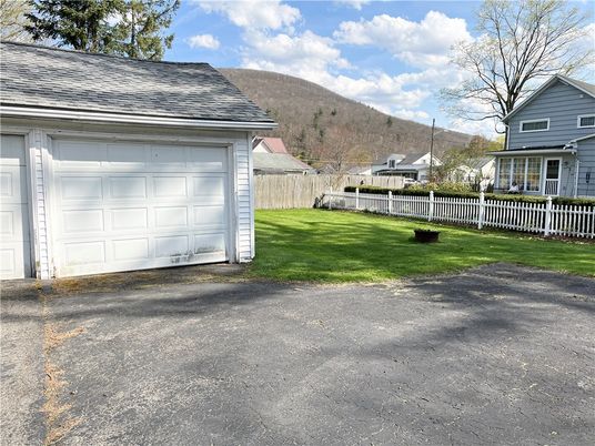 Backyard, Detached Garage, Exterior