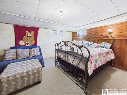 Bedroom, Interior, Wooden Walls