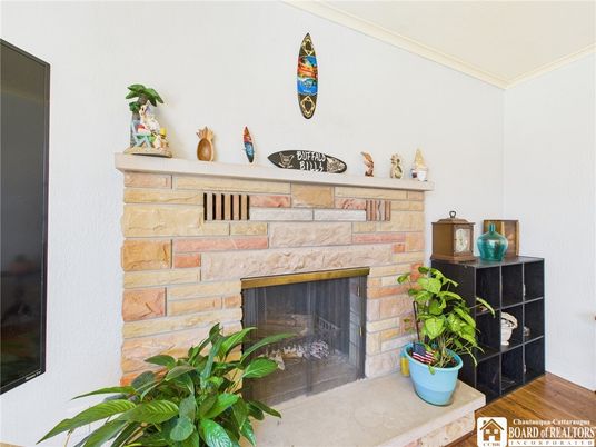 Fireplace, Interior, Wood Texture Flooring