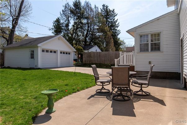 Backyard, Detached Garage, Exterior