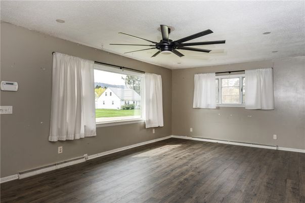 Empty room, Interior, Wood Texture Flooring