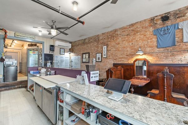 Interior, Kitchen, Stone Walls