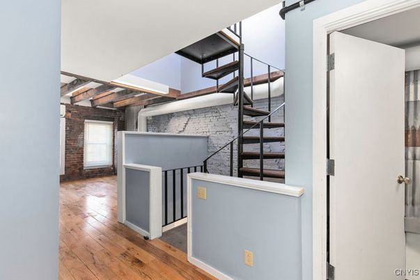 Interior, Stone Walls, Wood Texture Flooring