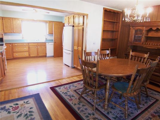 Chandelier, Dining room, Interior, Kitchen, Wood Texture Flooring