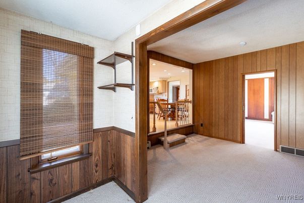 Interior, Recessed Lighting, Wooden Walls