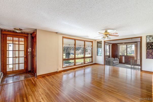 Empty room, Interior, Wood Texture Flooring