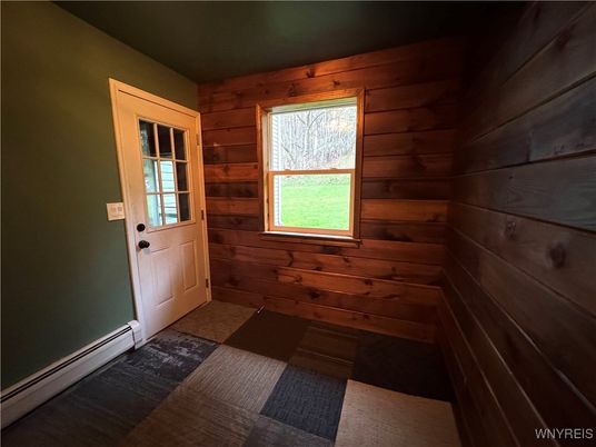 Empty room, Interior, Wooden Walls
