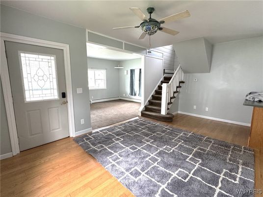 Empty room, Interior, Wood Texture Flooring
