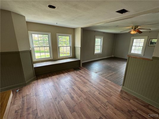 Empty room, Interior, Wood Texture Flooring
