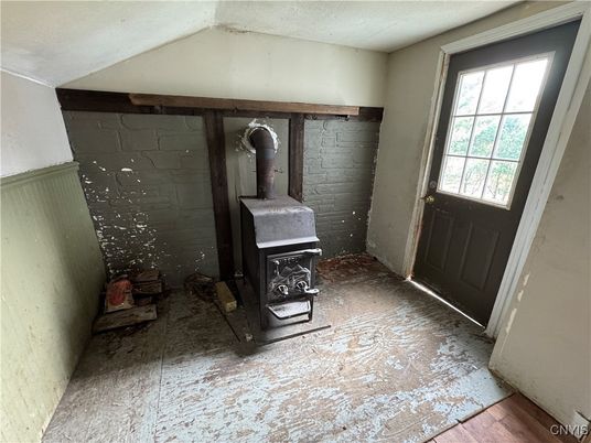 Fireplace, Interior, Stone Walls