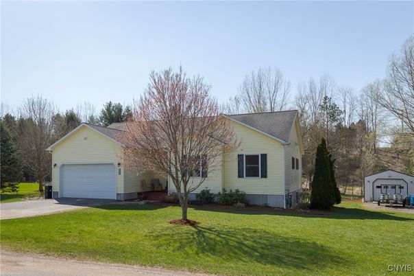 Attached, Backyard, Detached Garage, Exterior, Facade, Farmhouse