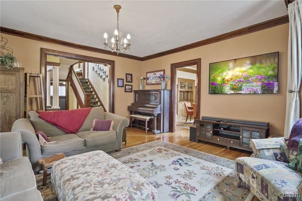 Chandelier, Interior, Living room, Piano, Wood Texture Flooring