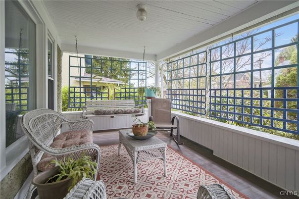Interior, Sun Room, Wood Texture Flooring