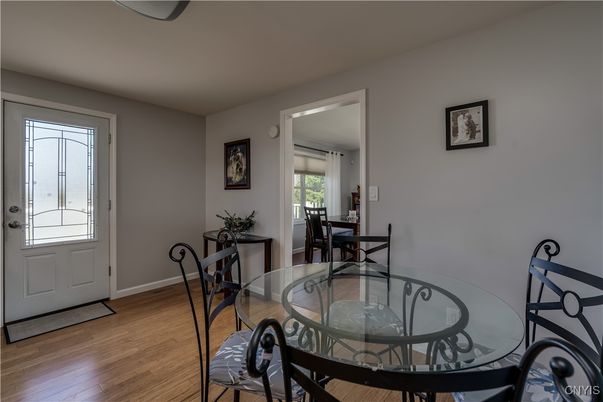Dining room, Interior, Wood Texture Flooring