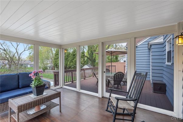 Interior, Sun Room, Wood Texture Flooring