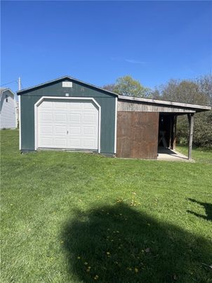 Backyard, Detached Garage, Exterior