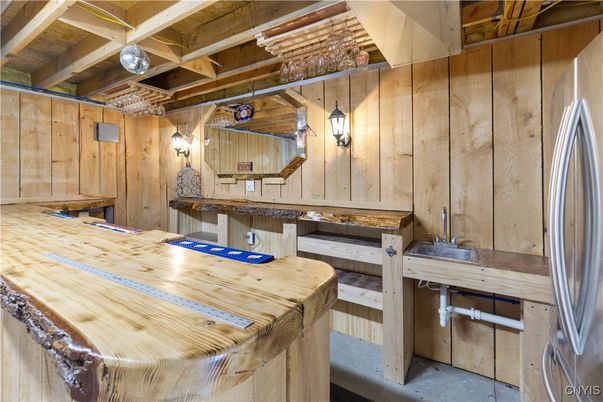 Interior, Wooden Beams, Wooden Walls