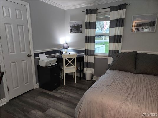 Bedroom, Home Office, Interior, Wood Texture Flooring