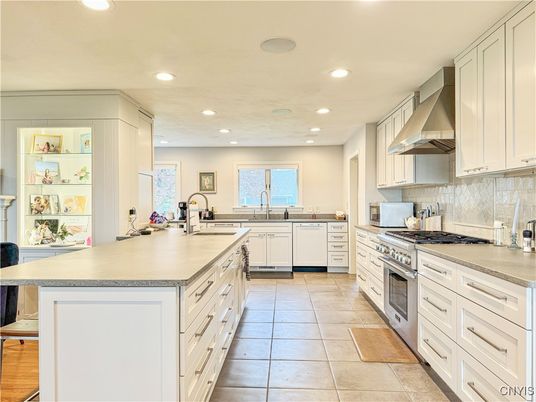 Interior, Kitchen, Recessed Lighting, Stainless Steel Appliances