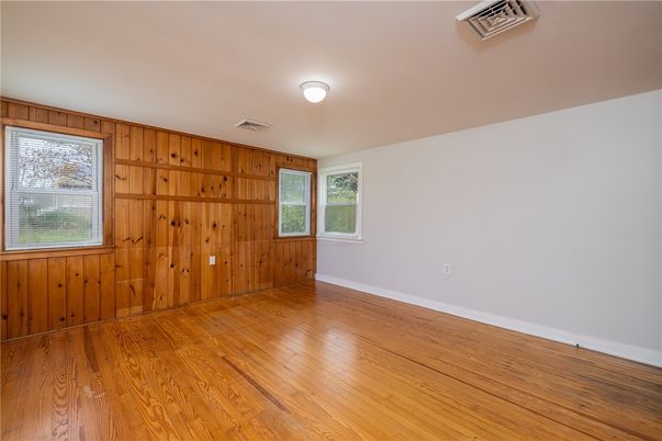 Empty room, Interior, Wood Texture Flooring, Wooden Walls