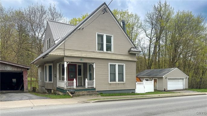 Detached Garage, Exterior, Facade, Queen Anne Victorian