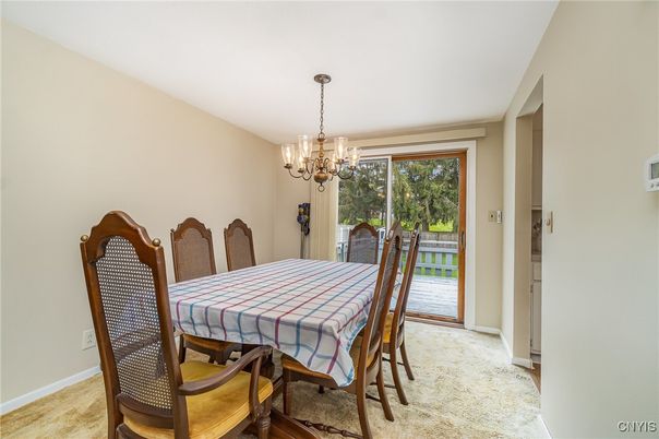 Chandelier, Dining room, Interior