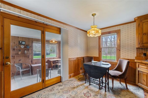 Dining room, Interior, Pendant Lights
