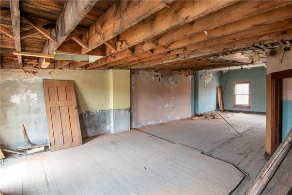 Empty room, Interior, Wooden Beams, Wooden Ceilings, Wood Texture Flooring
