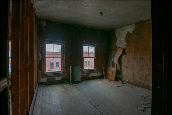 Empty room, Interior, Wood Texture Flooring