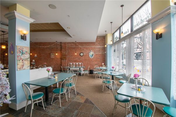 Dining room, Interior, Pendant Lights, Stone Walls