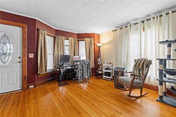 Home Office, Interior, Wood Texture Flooring
