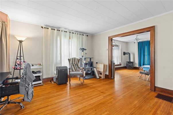 Fireplace, Interior, Wood Texture Flooring