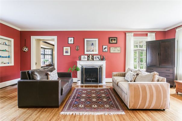Fireplace, Interior, Living room, Wood Texture Flooring