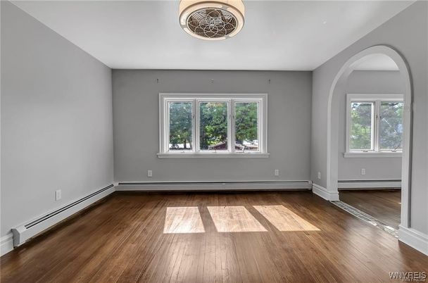 Empty room, Interior, Wood Texture Flooring