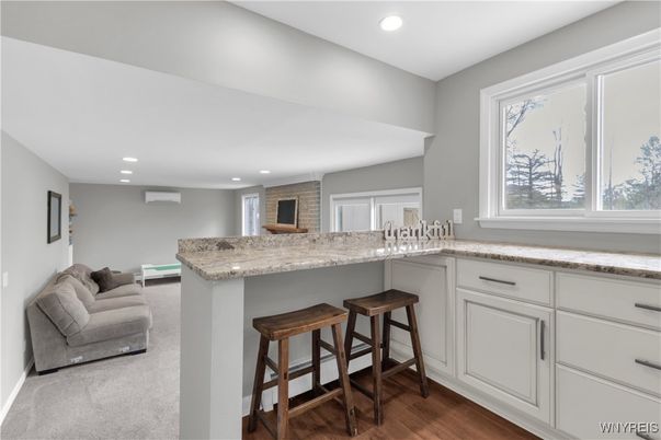 Interior, Recessed Lighting, Wood Texture Flooring