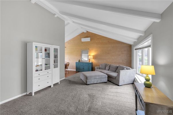 Interior, Living room, Wooden Walls