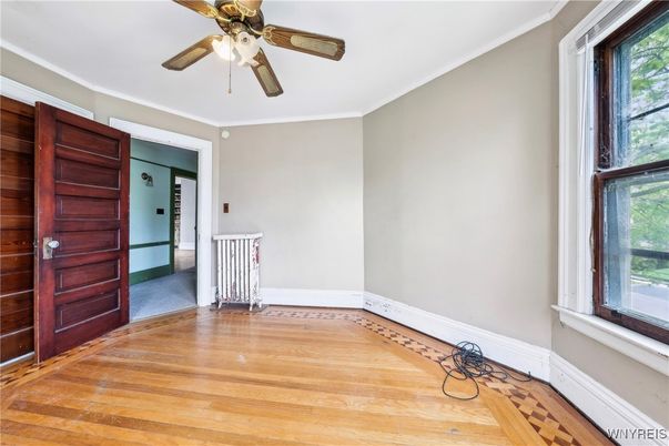 Empty room, Interior, Wood Texture Flooring