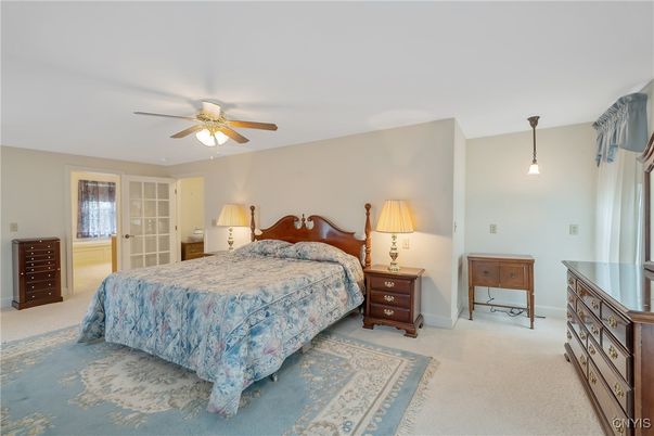 Bedroom, Interior, Pendant Lights
