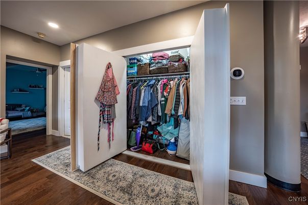 Interior, Recessed Lighting, Walk-in Closets, Wood Texture Flooring