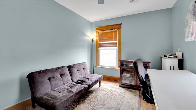 Bedroom, Home Office, Interior, Wood Texture Flooring