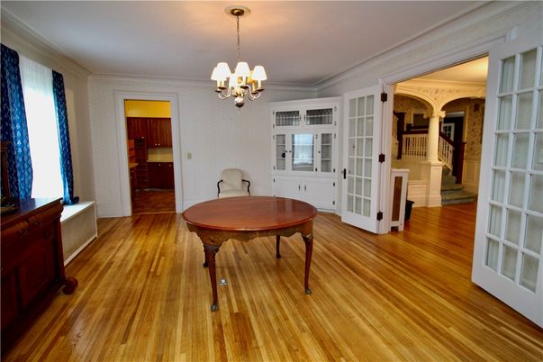 Chandelier, Interior, Wood Texture Flooring