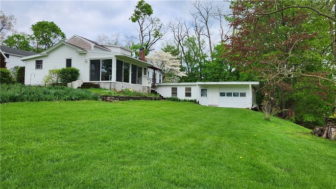 Attached, Backyard, Exterior, Facade, Cape Cod