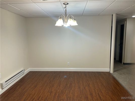 Chandelier, Empty room, Interior, Wood Texture Flooring