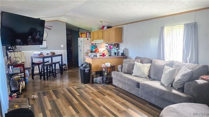 Dining room, Interior, Kitchen, Living room, Wood Texture Flooring
