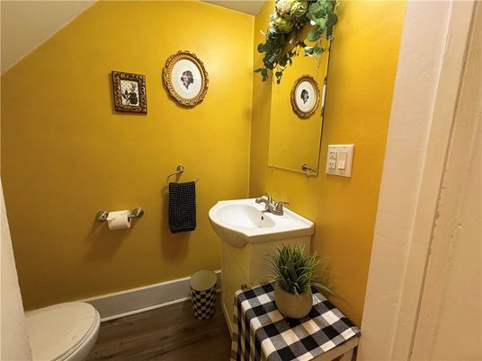 Bathroom, Interior, Wood Texture Flooring