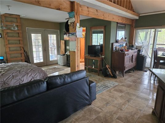 Interior, Wooden Beams