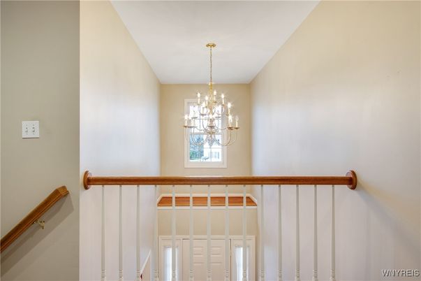 Chandelier, Interior