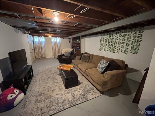 Interior, Living room, Wooden Beams