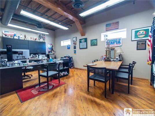 Home Office, Interior, Kitchen, Wooden Beams, Wood Texture Flooring